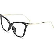 人文 Chan Insights and Oversights by B. Faure FEISEDY Oversized Cat Eye Glasses Frame Blue Light Blocking